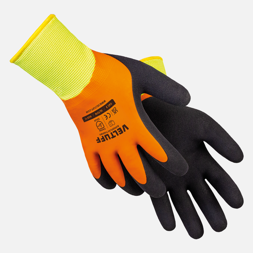 Superflex latexhandskar med termoskum