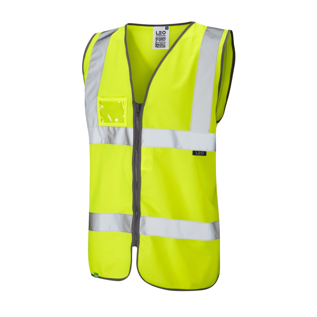 Class 2 Reflex Waistcoat with Zipper