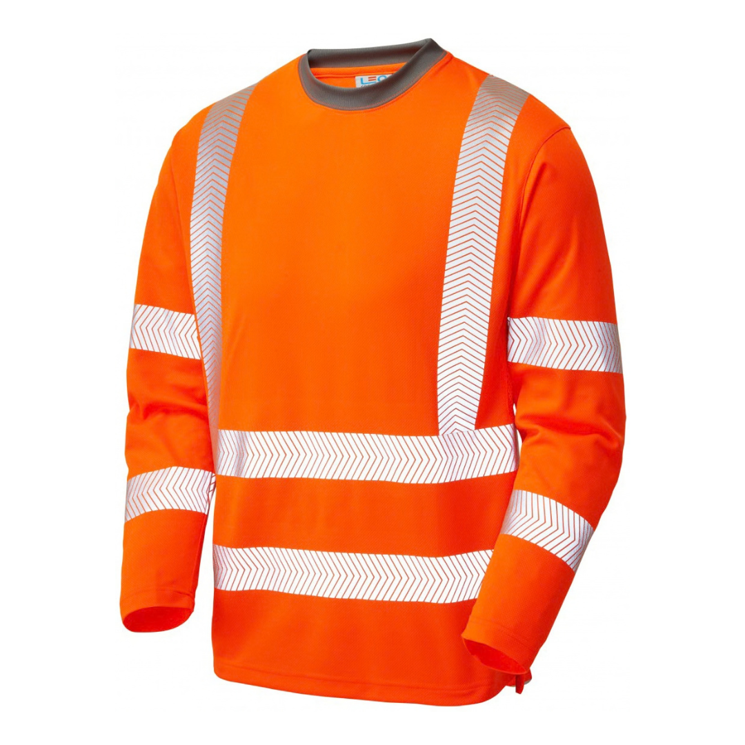 Coolviz Plus Long-Sleeve Hi-Vis T-Shirt Class 3