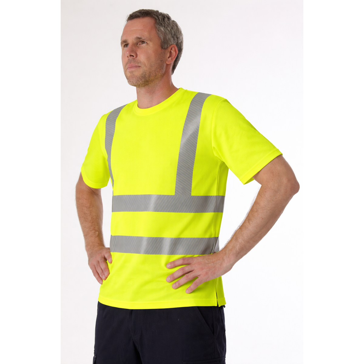 Hi-Vis T-shirt met Korte Mouwen Class 2