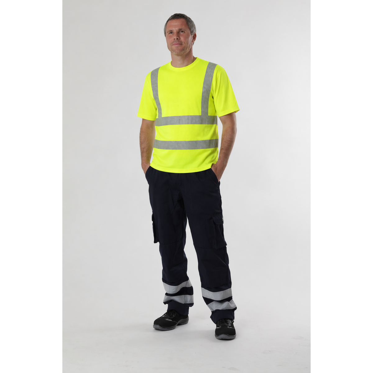Hi-Vis T-shirt met Korte Mouwen Class 2