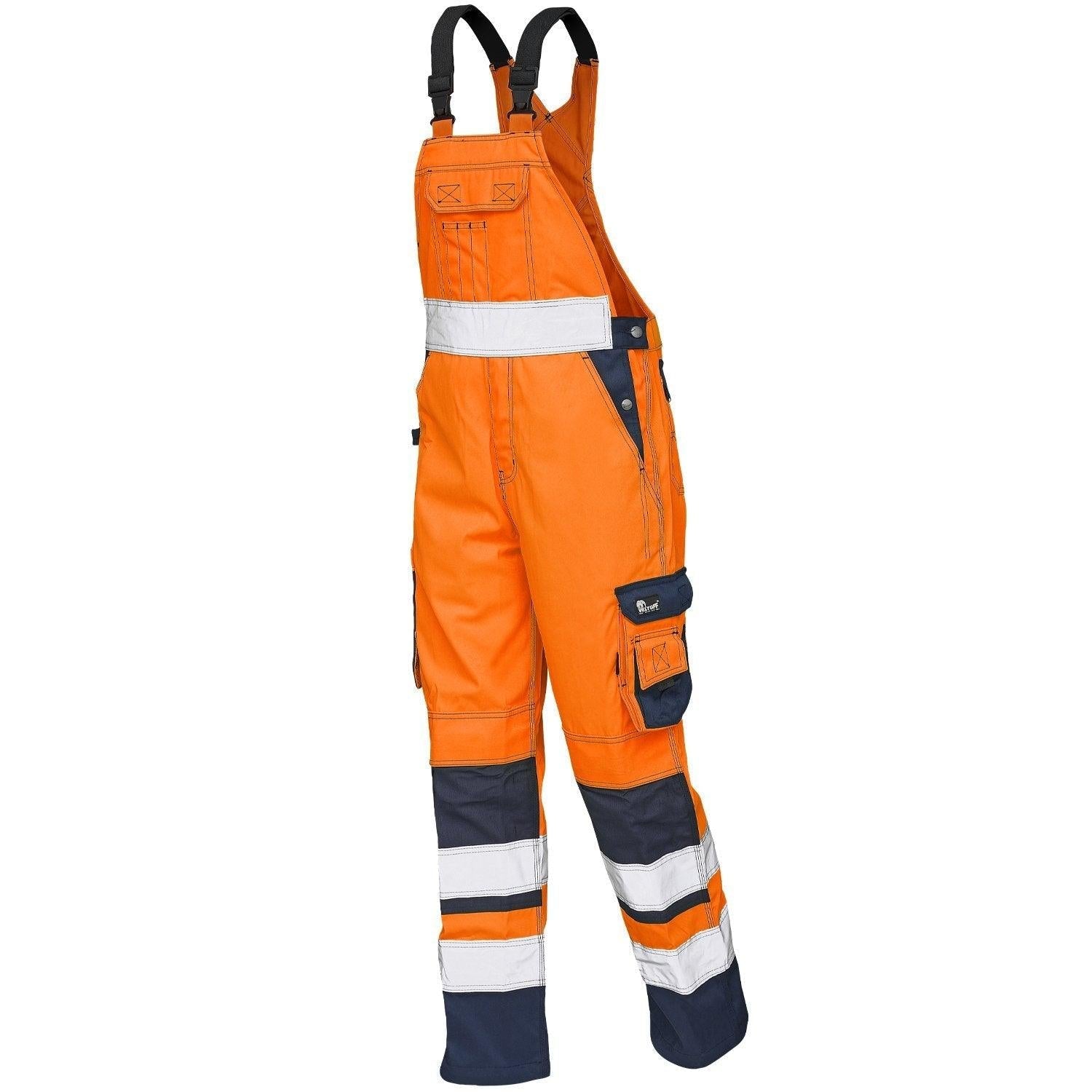 Reflex Hi-Vis Bib Brace Overalls VELTUFF® Real Workwear