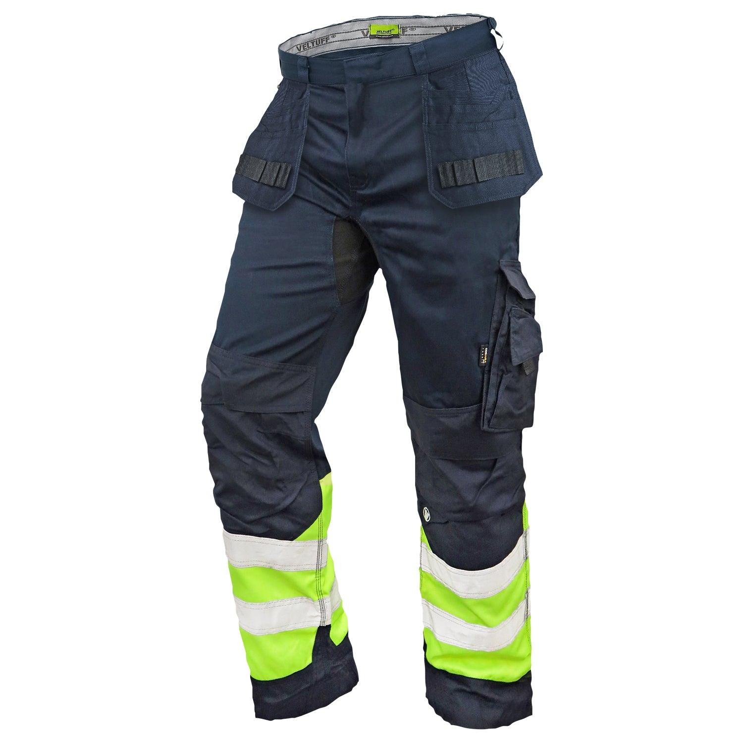 Hi-Vis Holster Pocket Trousers VELTUFF® Real Workwear