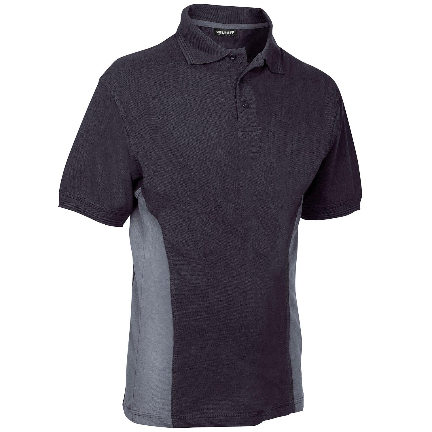 Two Tone Work Polo Shirt VELTUFF Real Workwear