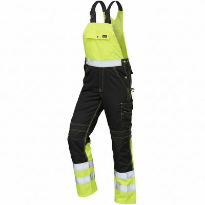Reflex Hi-Vis overall met bretels