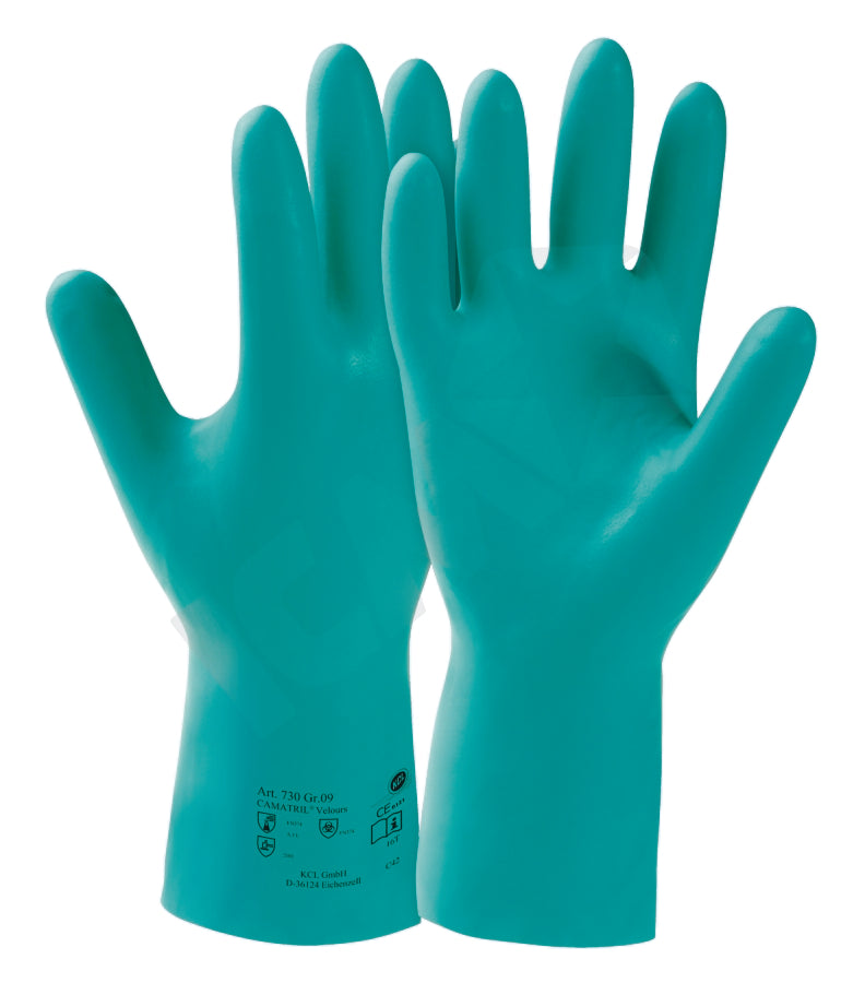 Camatril Velours 730 Nitrile 30 cm Gloves
