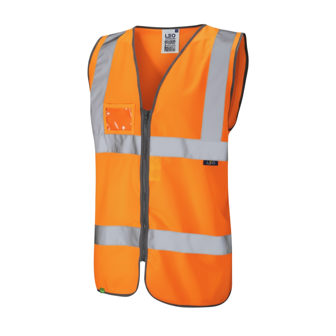 Class 2 Reflex Weste with Zipper