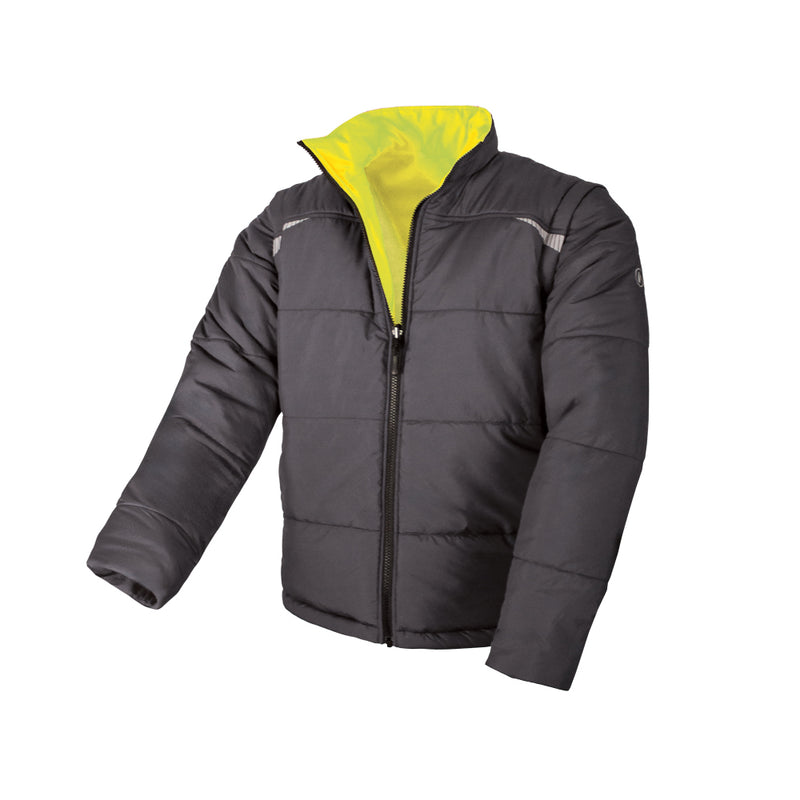 VELTUFF Hi-Vis 4-i-1 Pufferjakke klasse 3