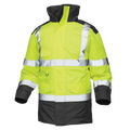 Hi-vis vandtæt arbejdsjakke med reflekser