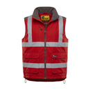 Hi-Vis värmande väst med reflex