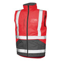 Hi-vis kropsvarmer vest med reflekser