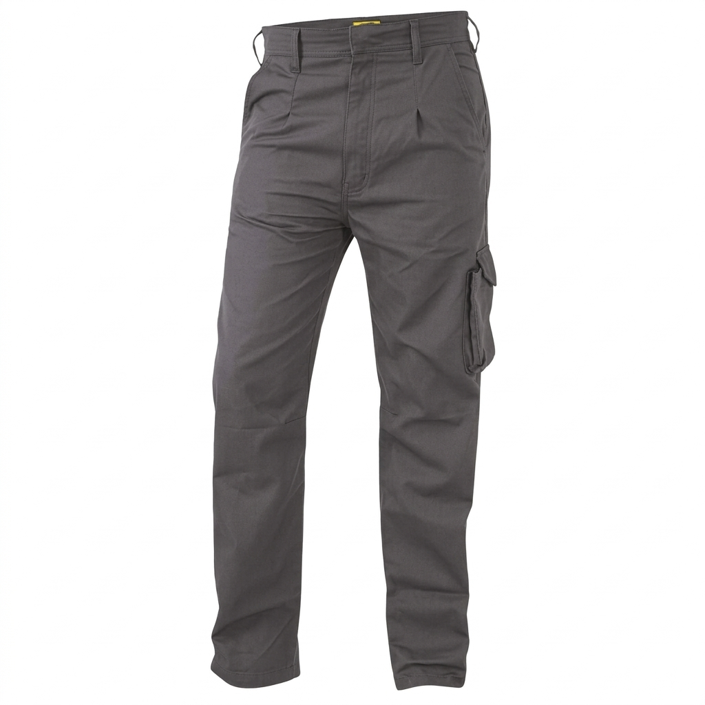 Cargo Pocket Work Light Profile Trousers (Size 26)