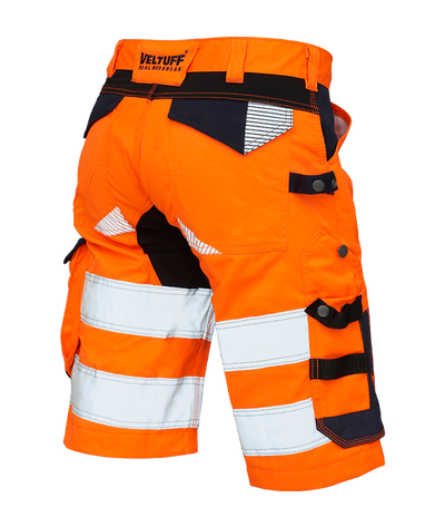 Hi-vis arbejdsshorts med reflekser