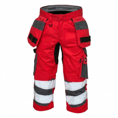 Hi-Vis trekvartslånga reflexbyxor