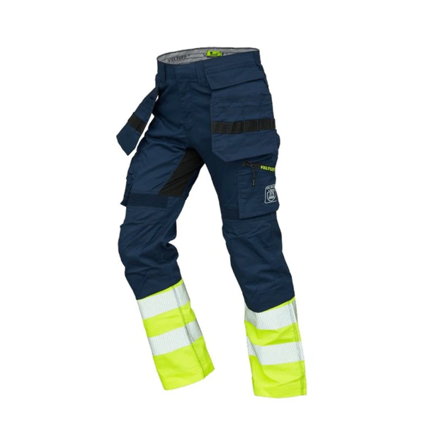 BWOLF Scout Genouillères De Travail Professionnelles - Protection Genoux Gel Double Avec Coque Rigide - Pour Chantier, Bricolage, Carreleur, Plombier (Noir)