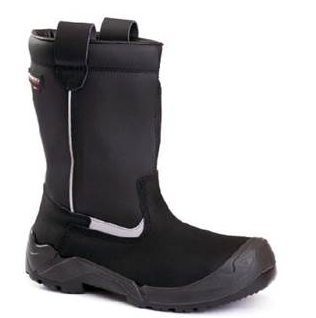 Winter Lined Black Boots (Size 40)