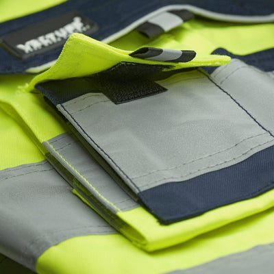 Hi-vis arbejdsshorts med reflekser