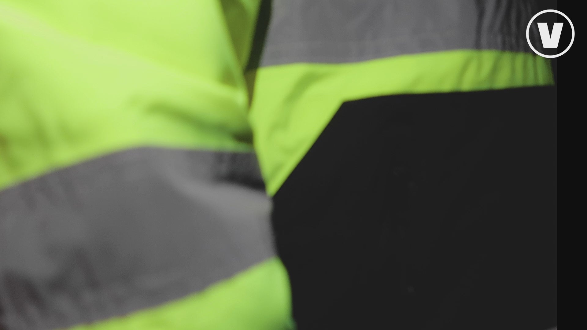 Refleks vinter hi-vis jakke