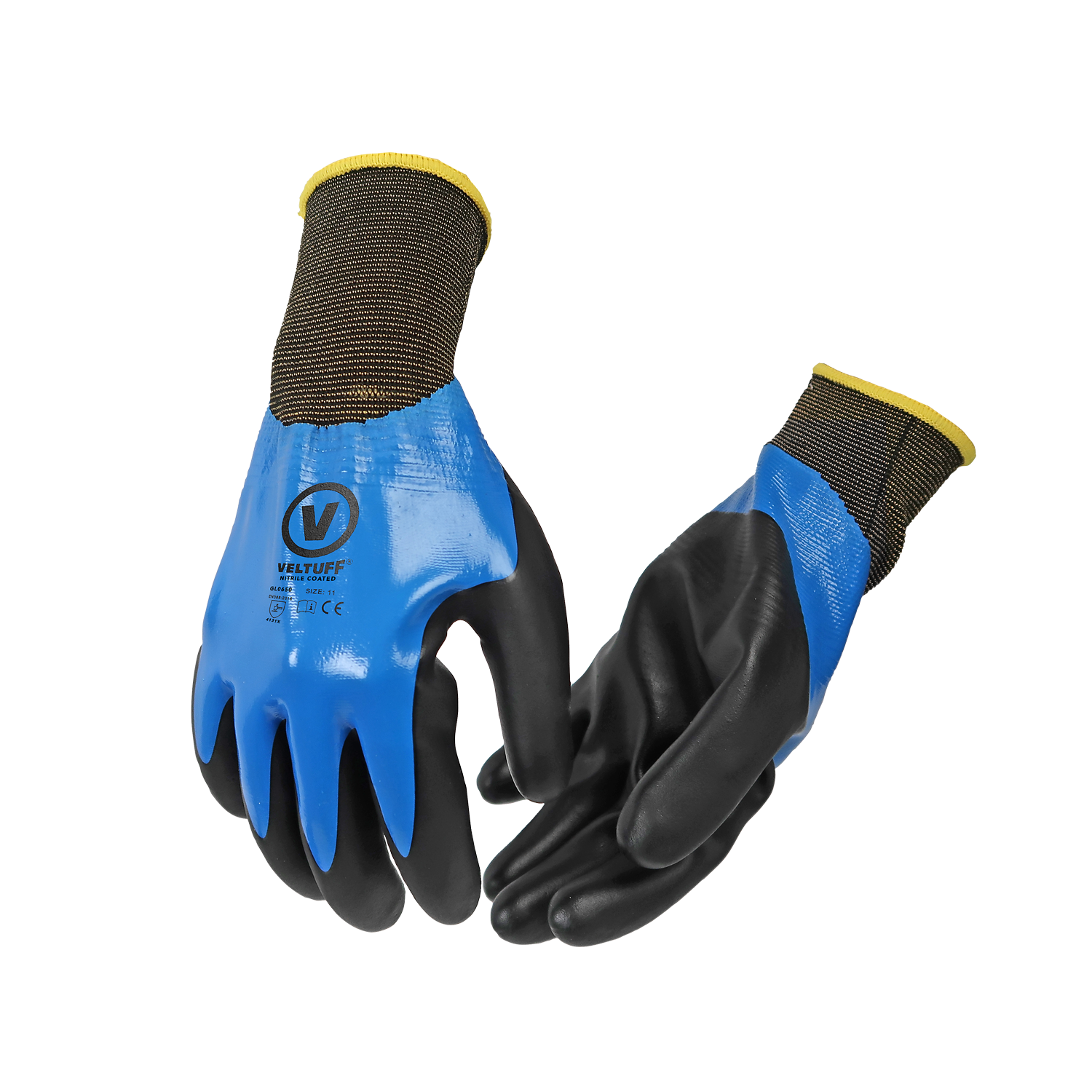 Nitrile Double dipped Coated Glove - VELTUFF® DK