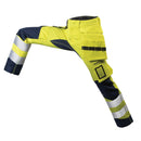 INFINITE Hi-vis Stretch Work Trousers - VELTUFF® DK