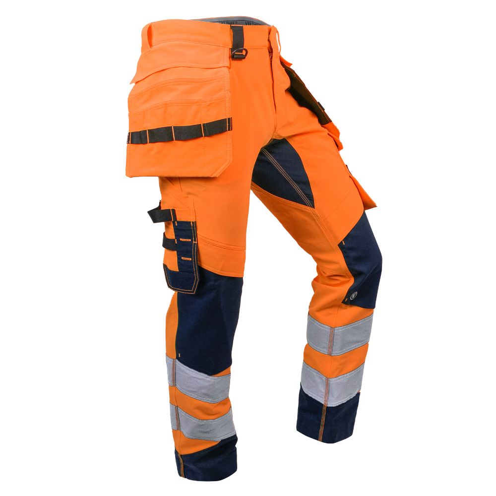 Workwear Wickes Orange Hi Vis Trousers Wickes Orange Hi Vis
