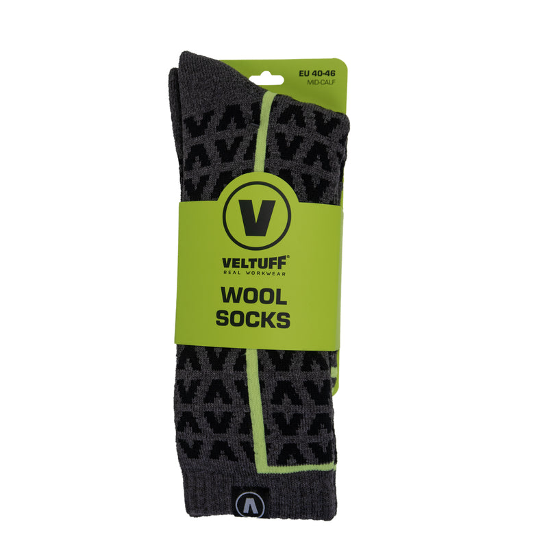 Wool Work Socks (Sizes 40-46) - VELTUFF® DK