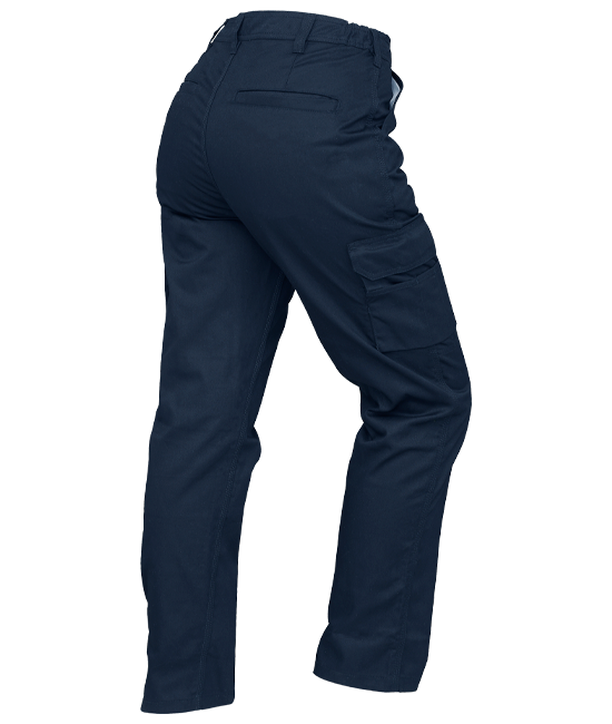 Pantalon de travail à poches cargo pour femme