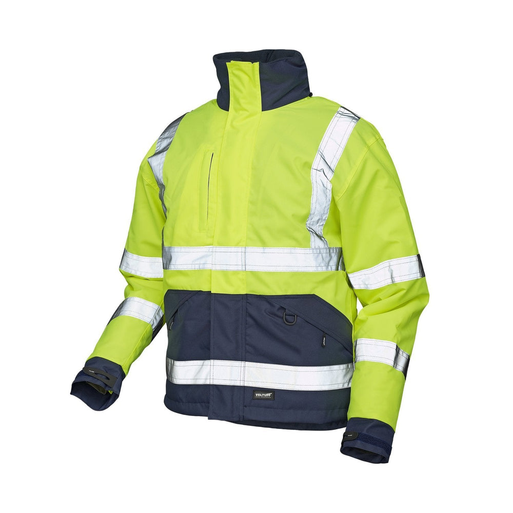 Deluxe Hi-Vis Jacket | VELTUFF® Real Workwear – Veltuff.com