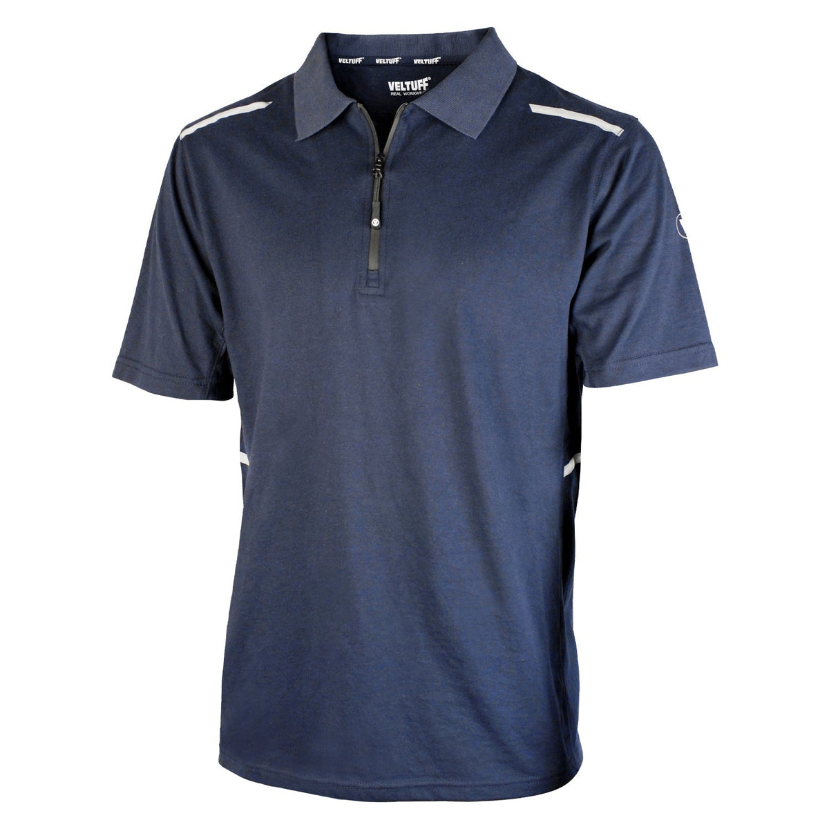 Sports 1/4 Zip Polo Shirt | VELTUFF® Real Workwear