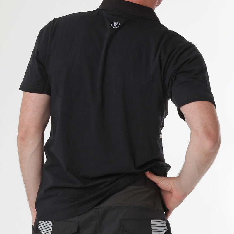 Duratex™ Sports 1/4 Zip Polo Shirt - VELTUFF® DK