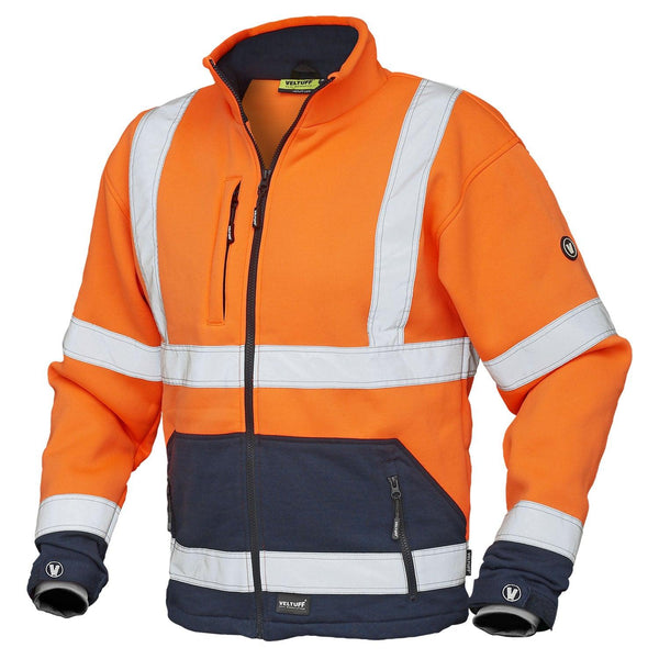 Hi-Vis Stretch Fleece Jacket VELTUFF® Real Workwear