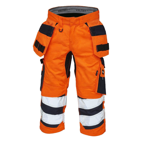 Arco Orange HiVis Cargo Trousers with Kneepad Pockets  Arco  Trousers   Arco