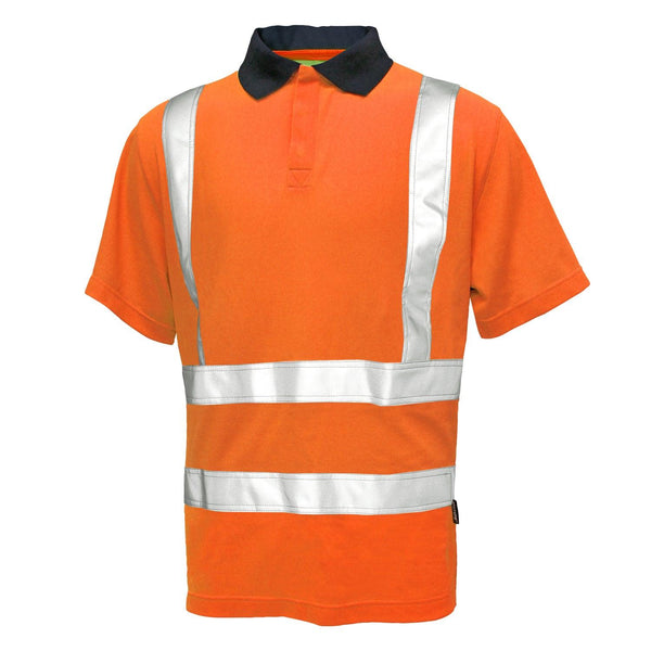 VELTUFF REFLEX HI-VIS T SHIRT HV5202 ORANGE XXX LARGE - Fielden Factors