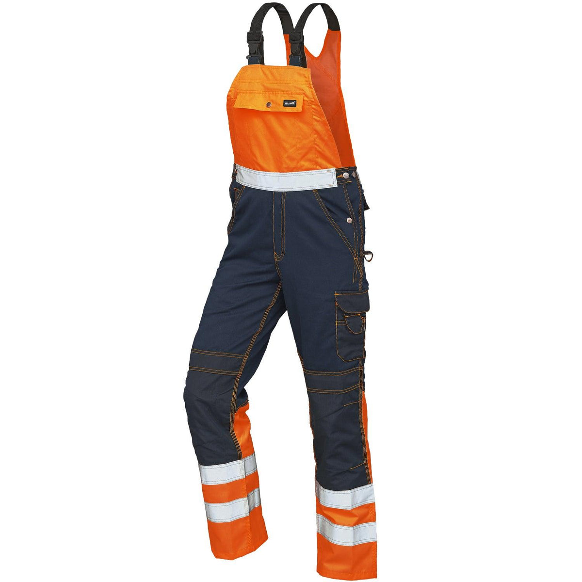 Waterproof Trousers Orange Hi Vis Bib And Brace Waterproof Hi Vis