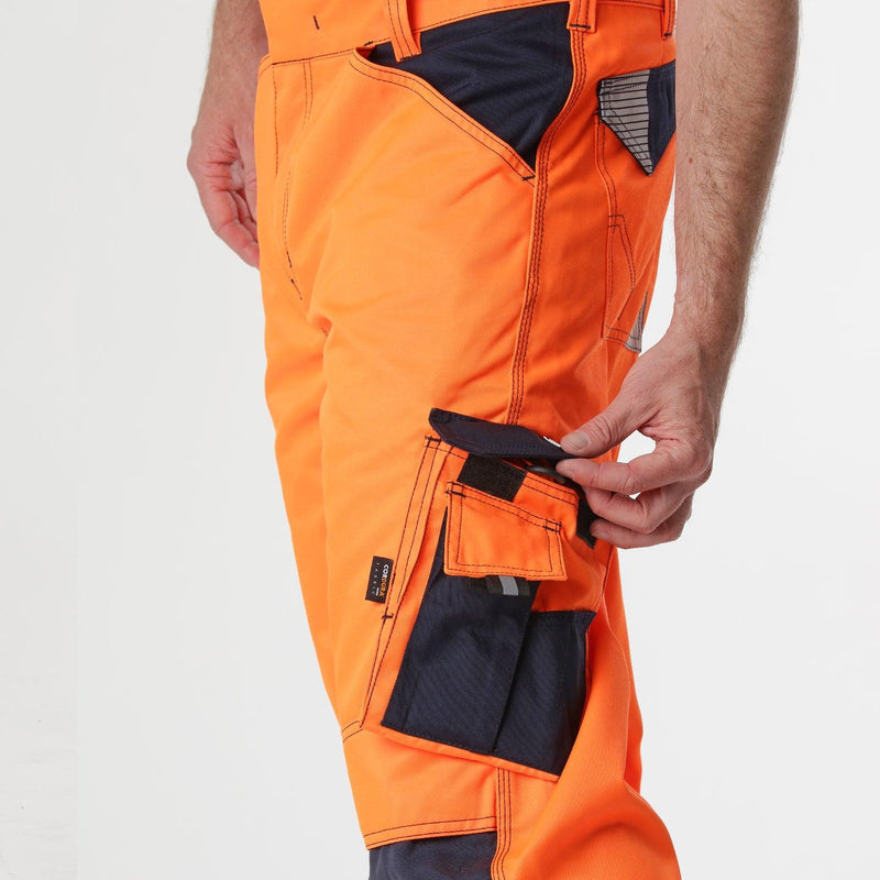 Snickers 3233 High-Vis Holster Pocket Trousers | SnickersUK.com