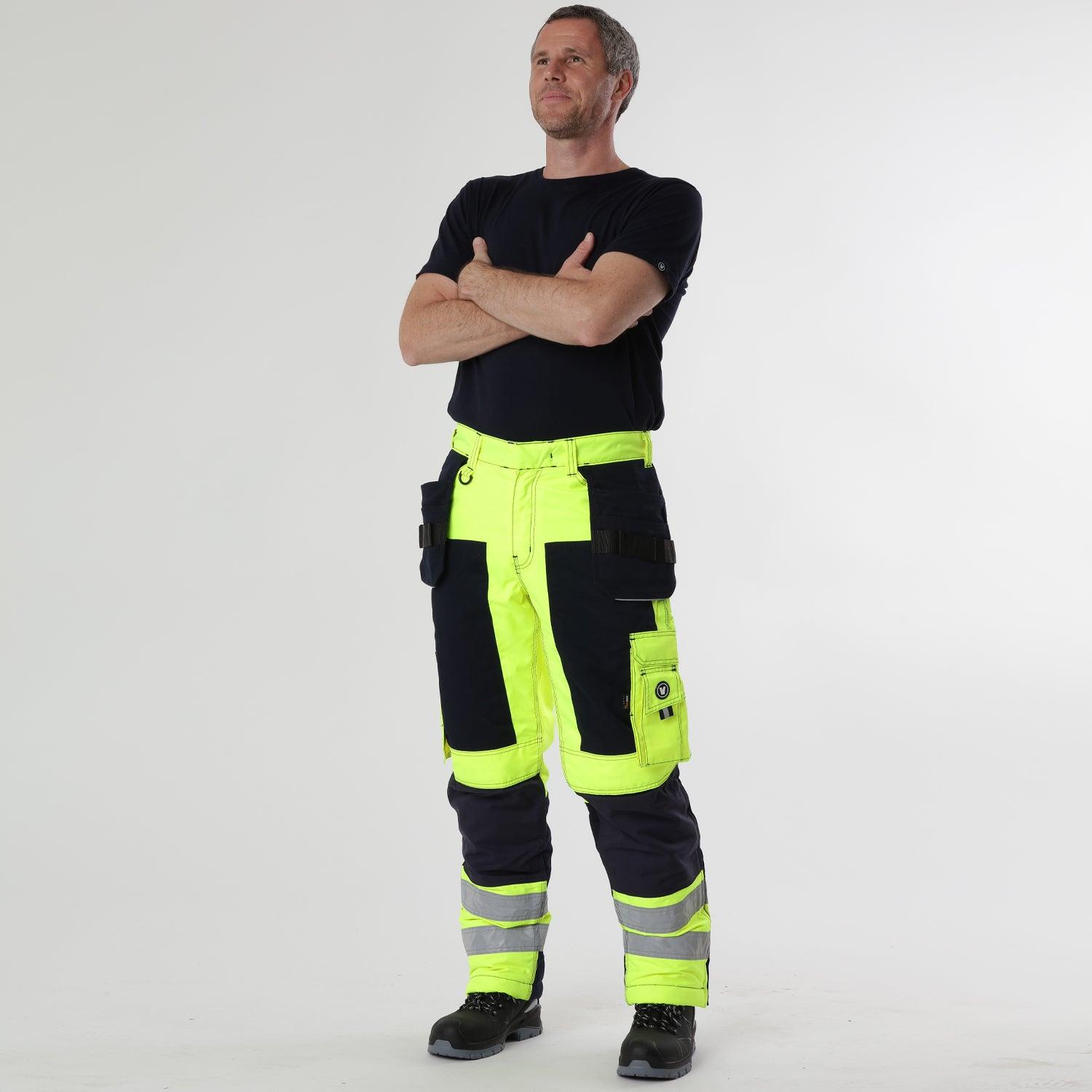 Reflex Winter Hi-Vis Trousers | VELTUFF® Real Workwear – Veltuff.com