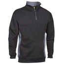 Two Tone Quarter Zip Sweatshirt - VELTUFF® DK
