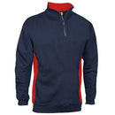 Two Tone Quarter Zip Sweatshirt - VELTUFF® DK