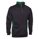 Two Tone Quarter Zip Sweatshirt - VELTUFF® DK