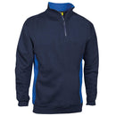 Two Tone Quarter Zip Sweatshirt - VELTUFF® DK
