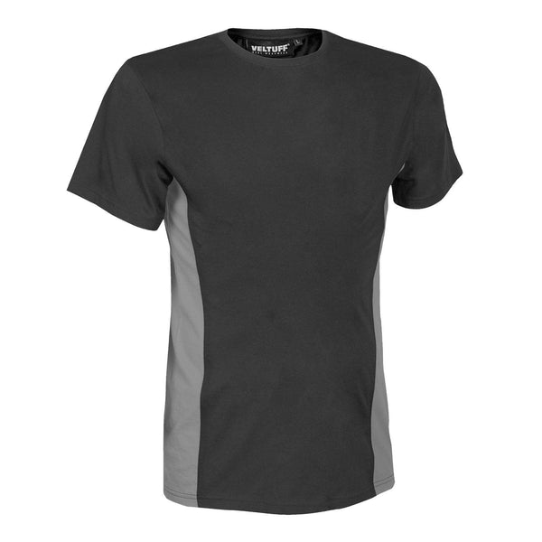 Fjern Mens Contours T-Shirt (Black Marl)